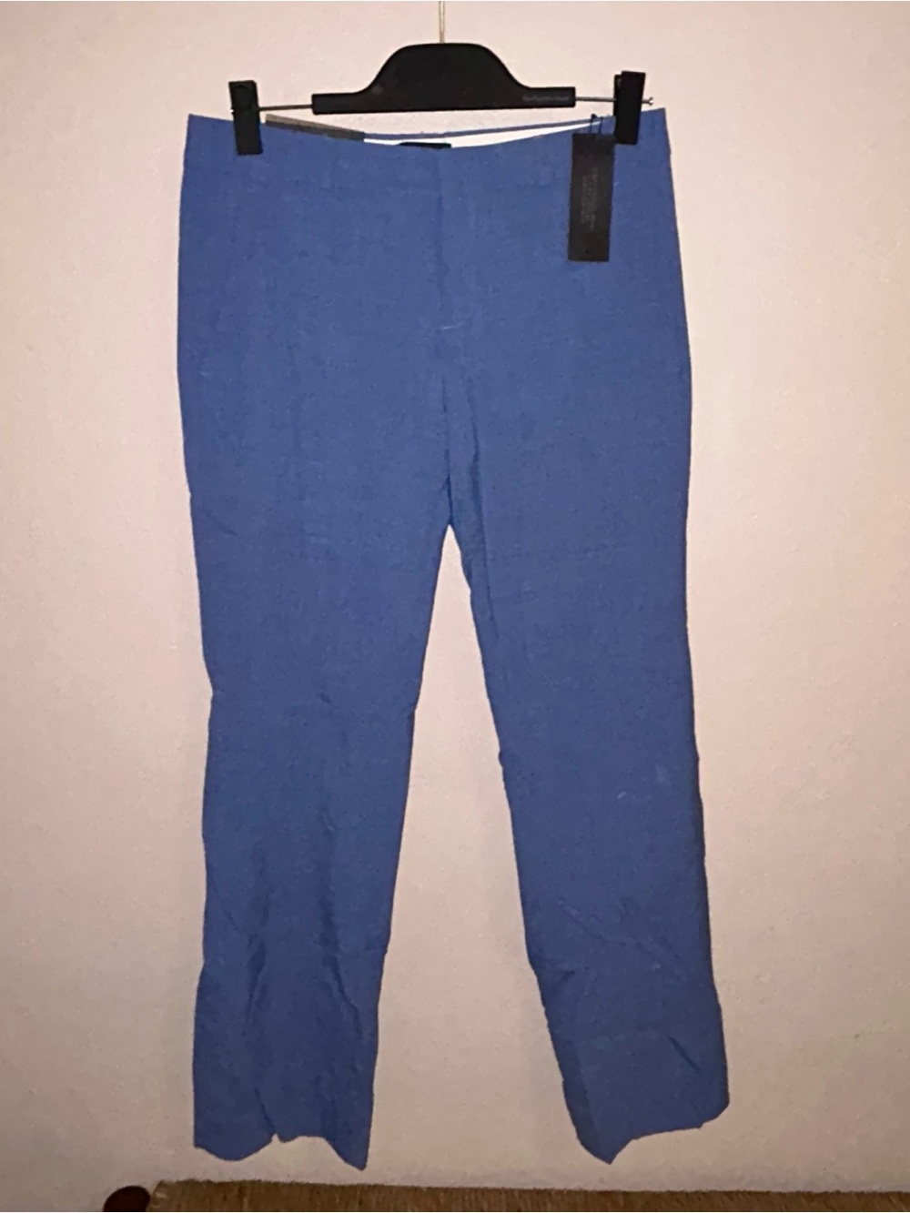 Banana Republic Wool Blend Logan Blue Trousers 4S Office Siren Preppy NWT